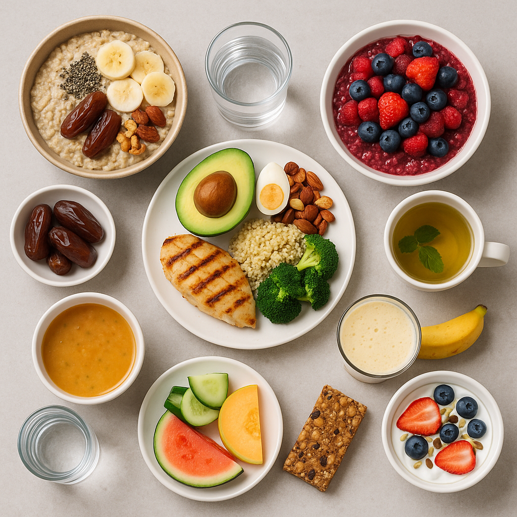 alimentation courir pendant le ramadan