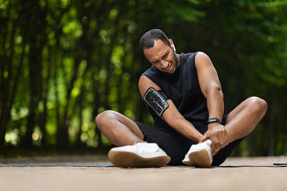 courir avec une contracture au mollet