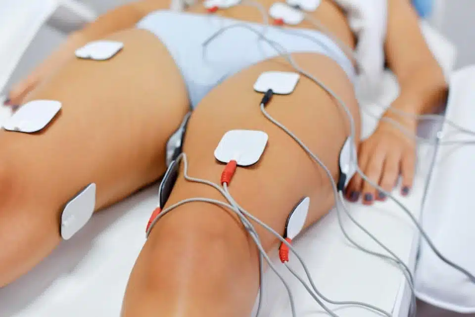 Électrostimulation pour contracture