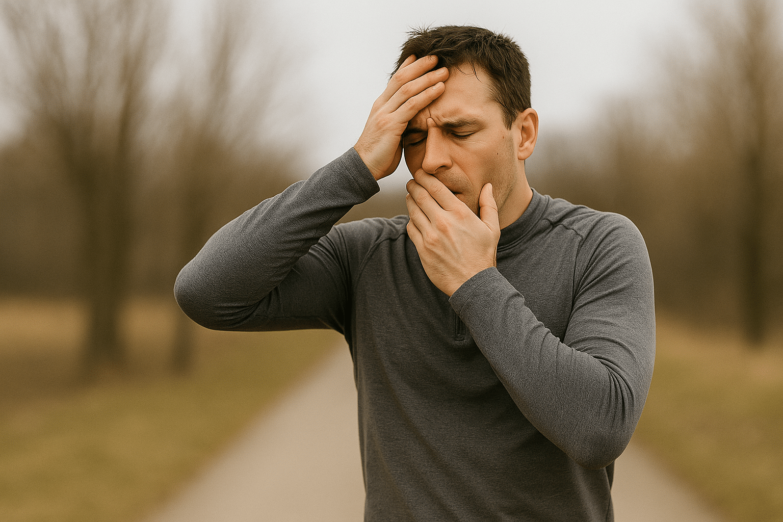 Courir avec un rhume