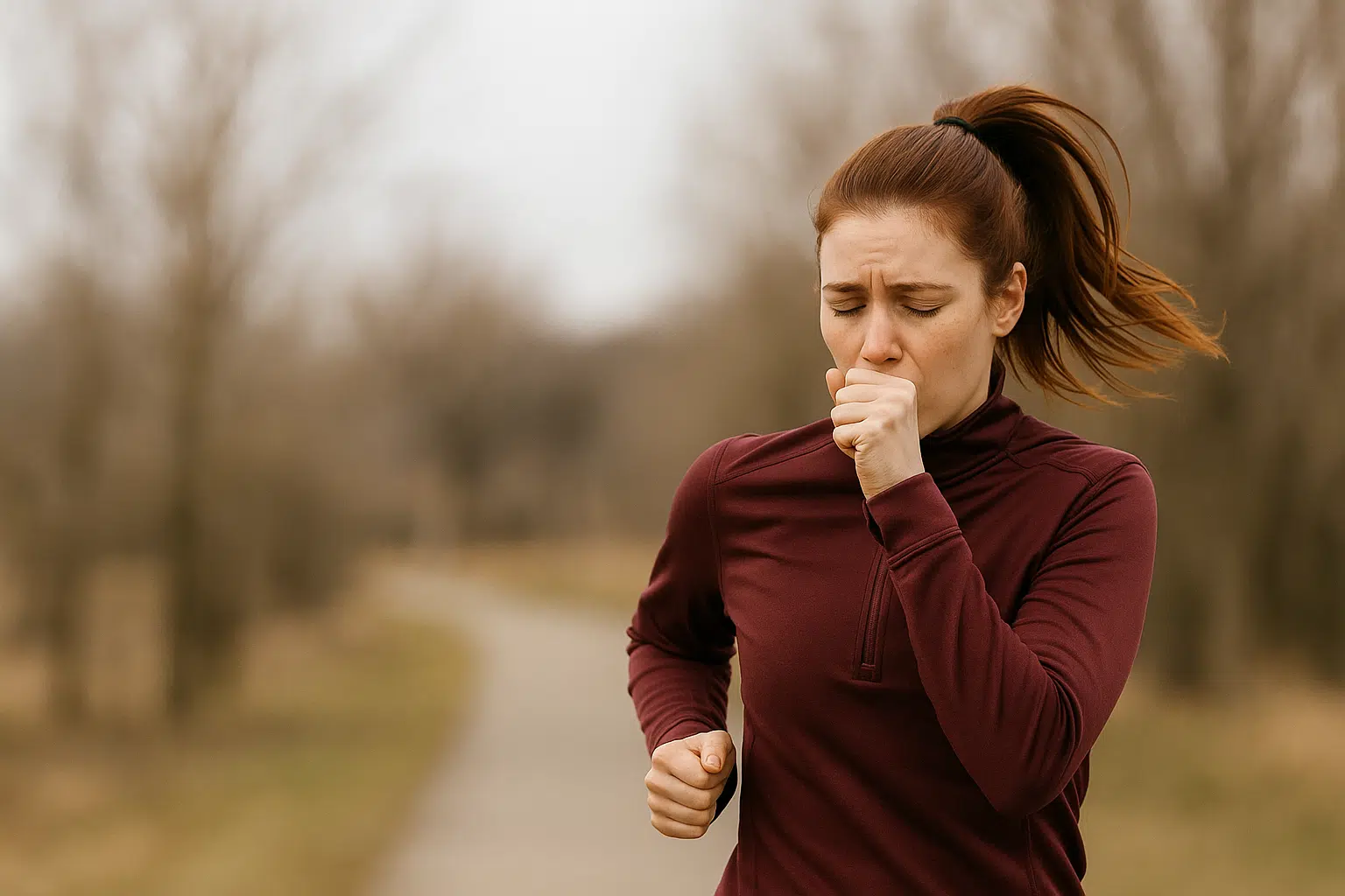 aller courir quand on est malade