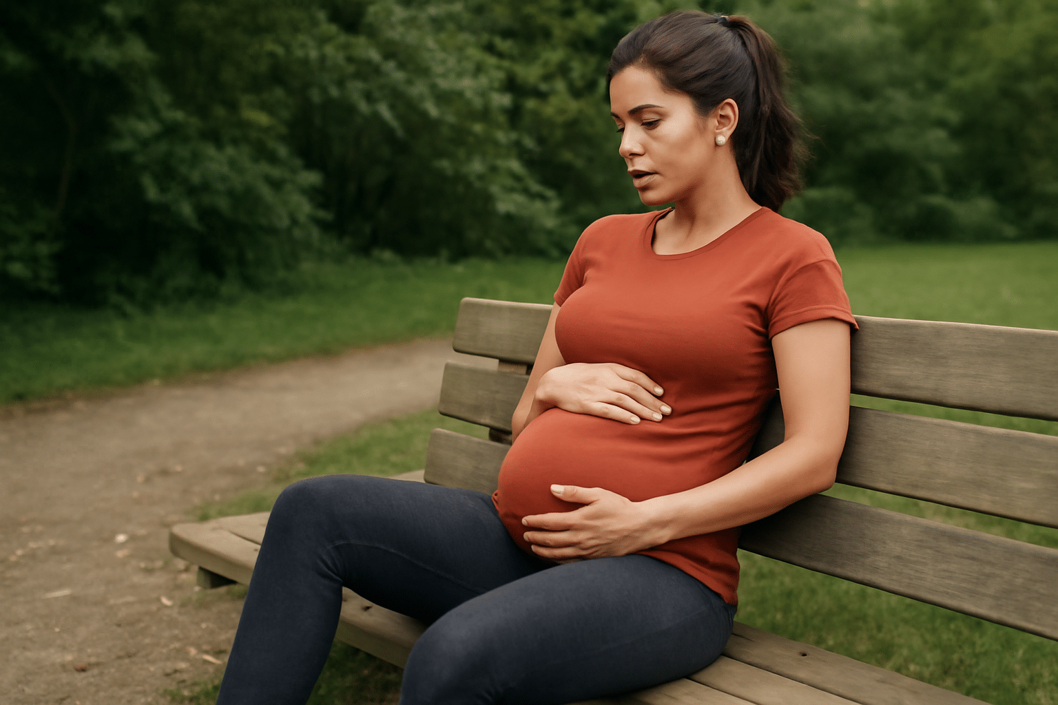 Femme enceinte et course à pied
