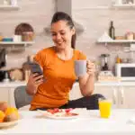 Courir après petit déjeuner