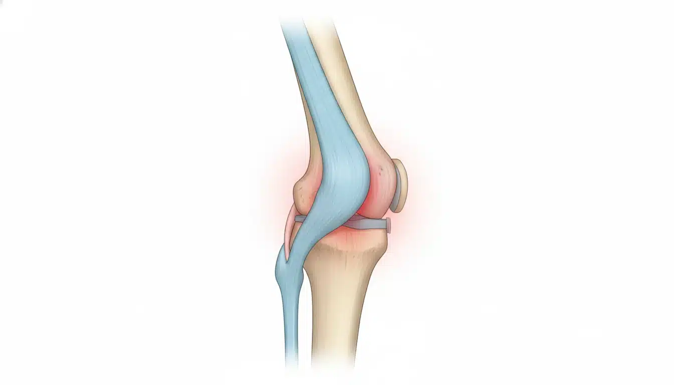 Anatomie du syndrome essuie-glace : friction du tractus ilio-tibial sur le condyle externe du fémur