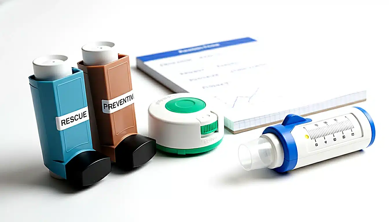 Inhalateurs bronchodilatateurs et corticoïdes pour le traitement de l’asthme