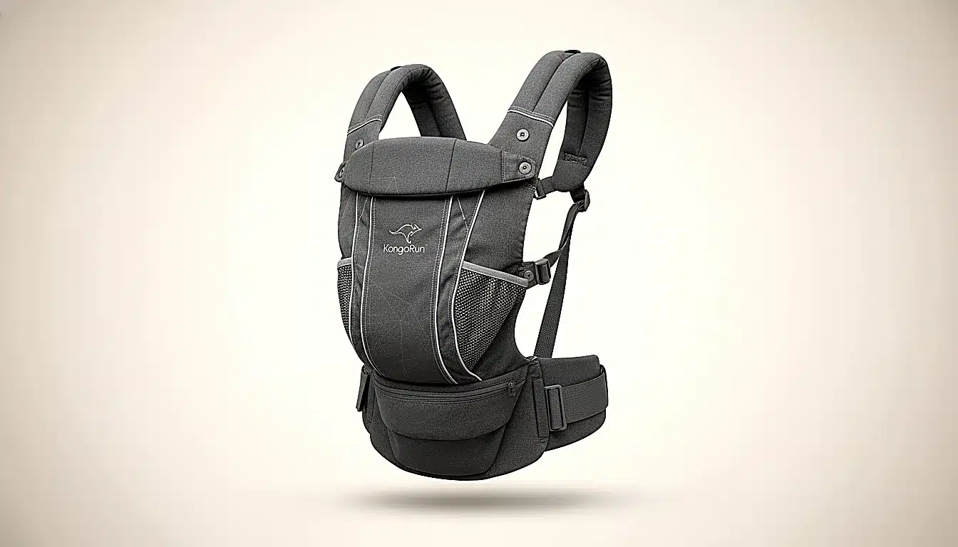 Porte-bébé ergonomique sport modèle Manduca ou Ergobaby pour activité physique adulte