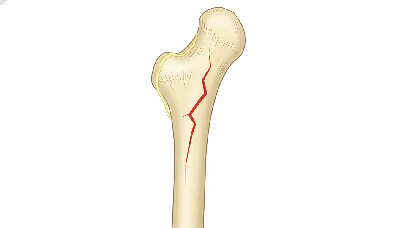 Anatomie d&rsquo;une fracture de fatigue avec fissure du tibia chez le coureur