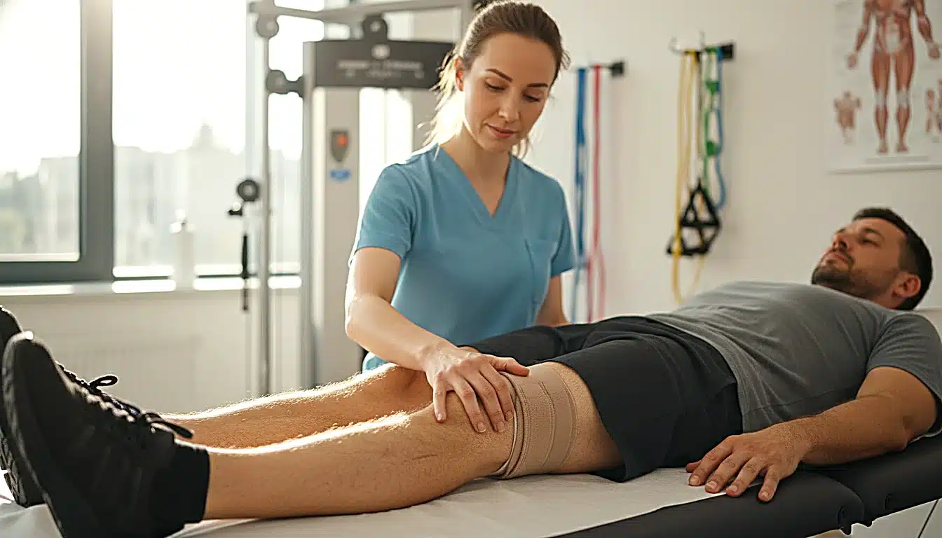 Rééducation kinésithérapique du genou après ligamentoplastie LCA