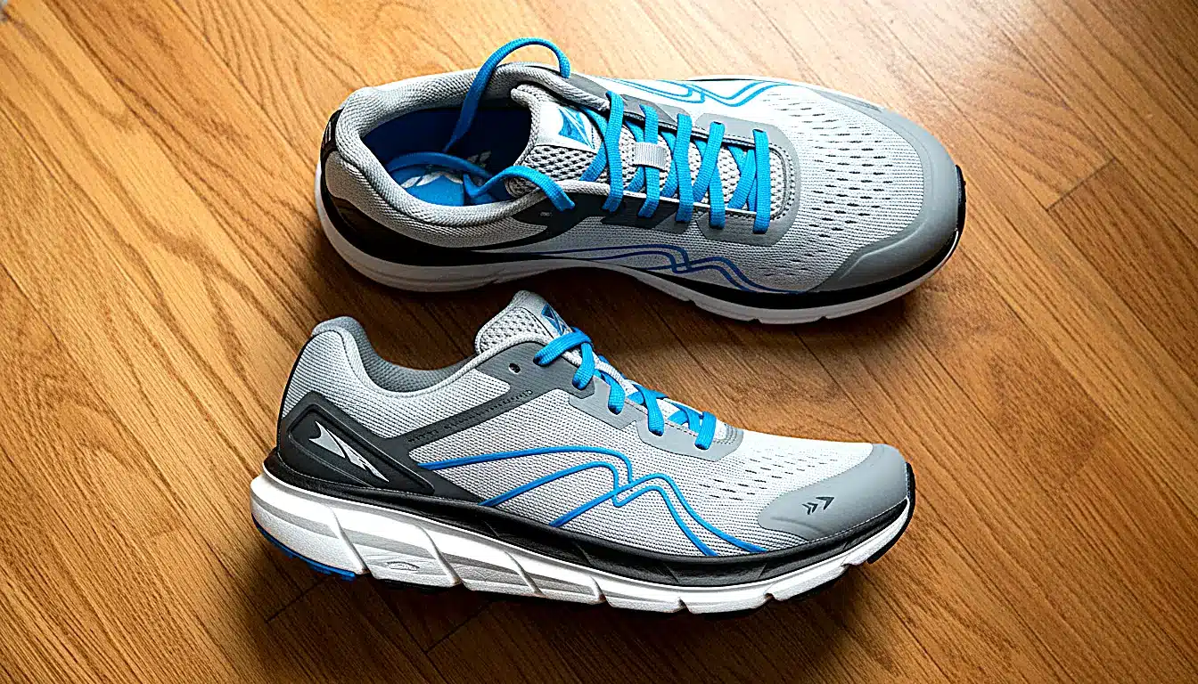 Chaussures de running à toebox large adaptées au névrome de Morton