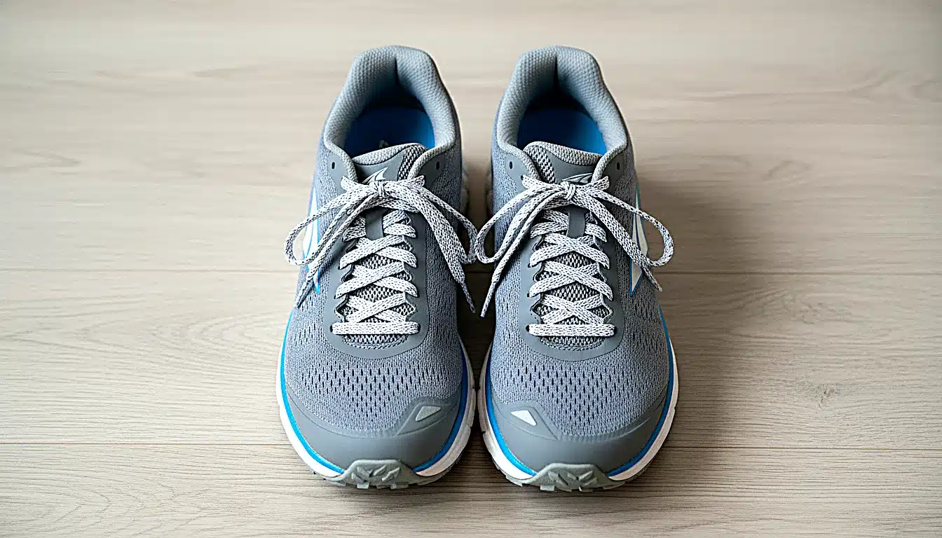 Chaussures running à toebox large adaptées pour orteil cassé