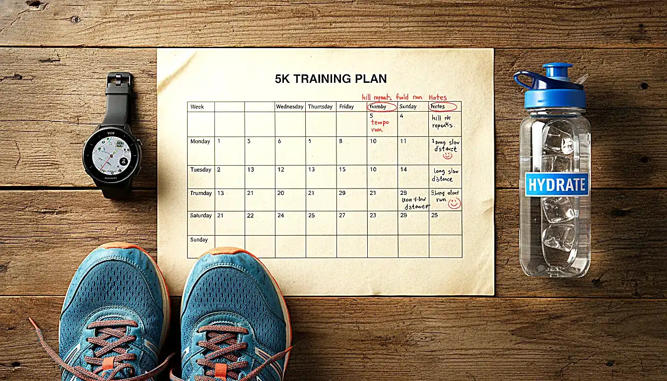 Plan d’entraînement 6 semaines pour 5 km en 30 min