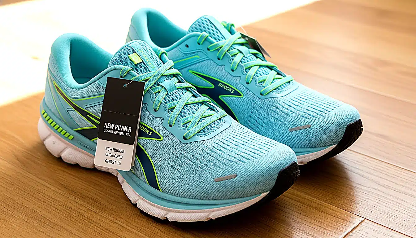 Paire de chaussures running neuves pour débutant