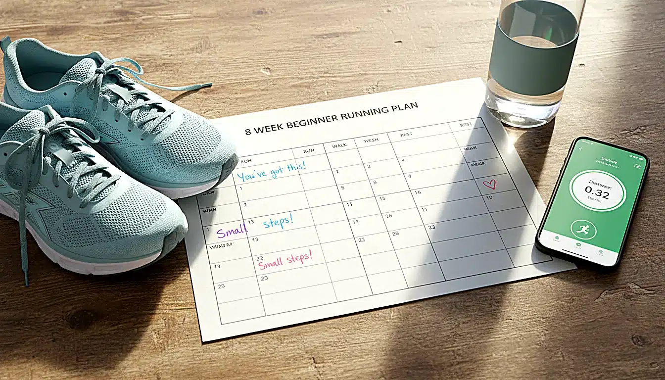 Plan d&rsquo;entraînement walk-run 8 semaines pour débutant
