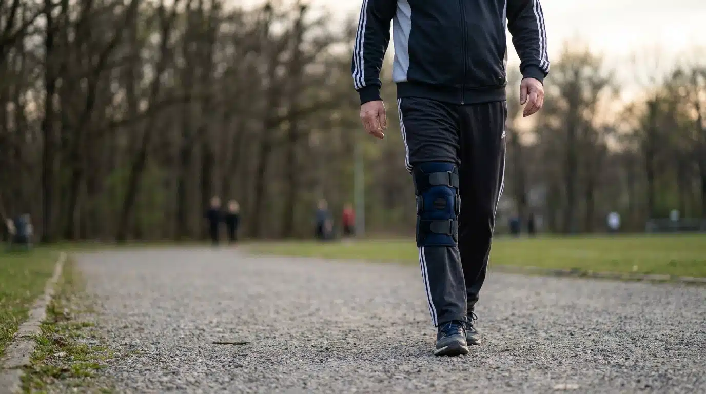 Coureur — Courir après une fracture du plateau tibial