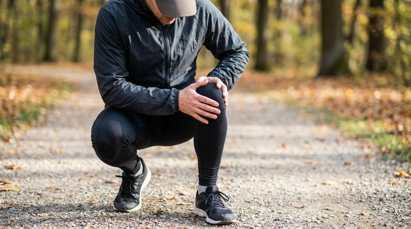 Coureur — Courir avec une douleur au genou